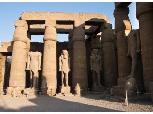 Egyptian Statues Widescreen Resolutions wallpaper thumb