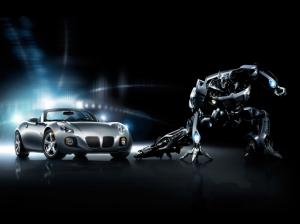 Cars, Silver, Speed, Transformers, Dark Background wallpaper thumb