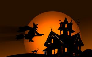 Witch in Halloween Night wallpaper thumb