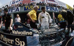 Race Car Formula One F1 Pit Mario Andretti Colin Chapman HD wallpaper thumb