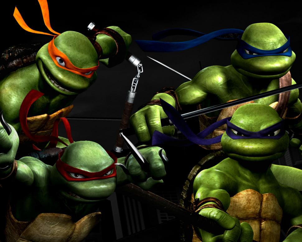 Cartoon, Ninja Turtles, Warriors, Weapons, Green wallpaper,cartoon wallpaper,ninja turtles wallpaper,warriors wallpaper,weapons wallpaper,green wallpaper,1600x1280 wallpaper