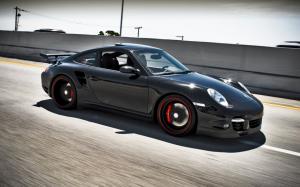 Porsche Motion Blur HD wallpaper thumb