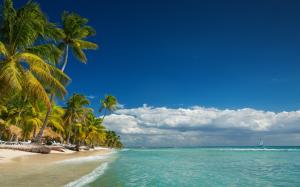 Landscape,Nature, Island, Beach, Palm Trees, Sea, Summer, Tropical, Vacations wallpaper thumb