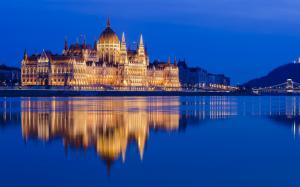europe, Hungarian, Parliament, Building, river, architecture wallpaper thumb