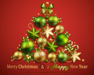 Merry Christmas and Happy New Year wallpaper thumb