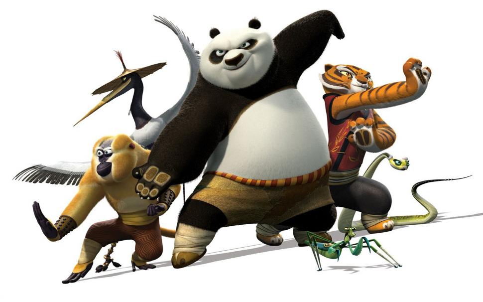 Kung Fu Panda Characters wallpaper,animation HD wallpaper,pixar HD wallpaper,comedy HD wallpaper,judo HD wallpaper,1920x1200 wallpaper