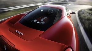 Ferrari 458 Italia Motion Blur Engine HD wallpaper thumb