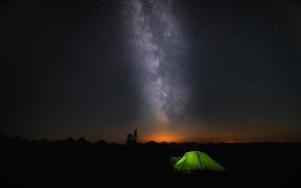 Night Camp Sky Stars wallpaper,night HD wallpaper,camp HD wallpaper,stars HD wallpaper,1920x1200 wallpaper