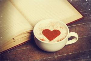 Cup coffee heart wallpaper thumb