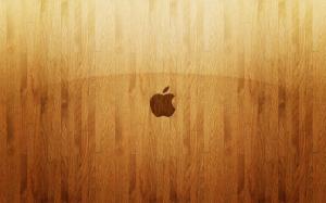 Apple Wooden Glass wallpaper thumb