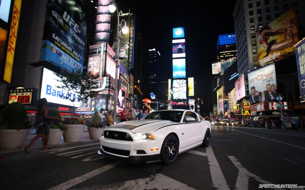 Ford Mustang RTR Night Skyscrapers Buildings New York Times Square HD wallpaper,cars HD wallpaper,night HD wallpaper,buildings HD wallpaper,skyscrapers HD wallpaper,ford HD wallpaper,new HD wallpaper,mustang HD wallpaper,york HD wallpaper,square HD wallpaper,times HD wallpaper,rtr HD wallpaper,1920x1200 wallpaper