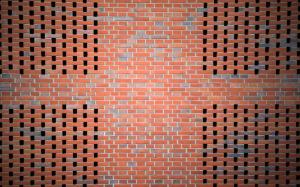 Walls, Pattern, Minimalism, Texture, Bricks, Symmetry wallpaper thumb