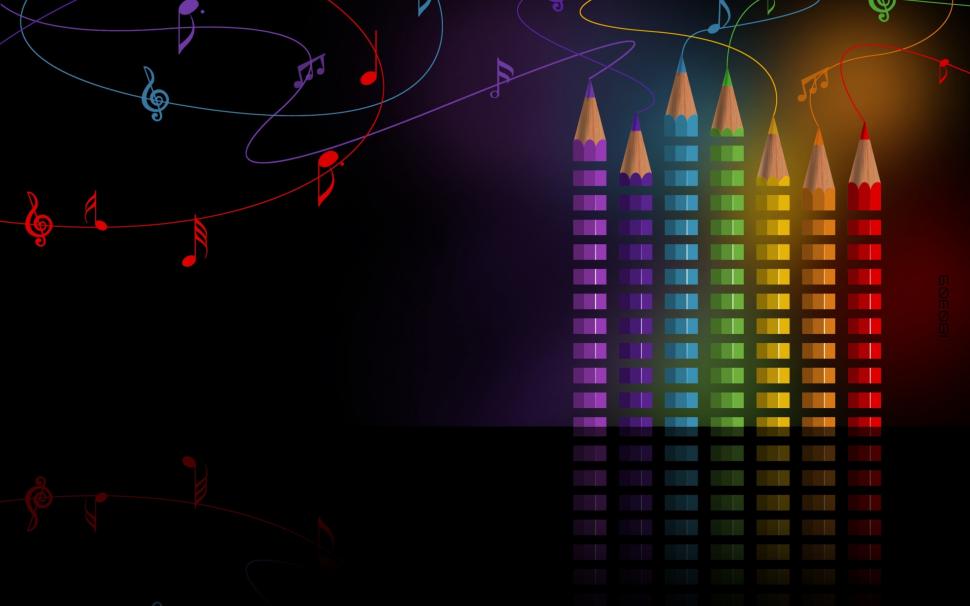 Rainbow Pencils wallpaper,2880x1800 wallpaper