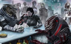 Mass Effect 3 Captain Shepherd wallpaper thumb