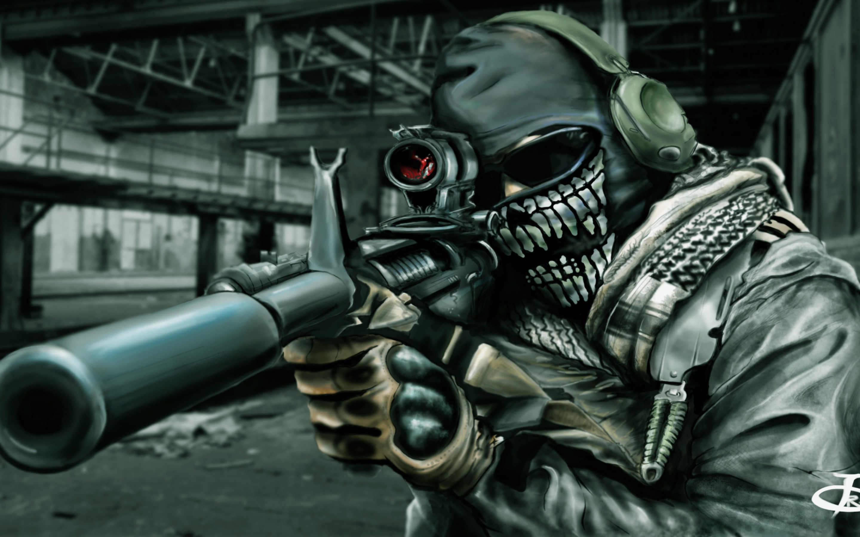 Call Of Duty Ghosts Wallpaper 2560x1440 - Udin