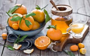 Kumquats, citrus, fruit, orange, honey, juice wallpaper thumb