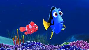 Finding Nemo Underwater Fish Clown Fish Blue HD wallpaper thumb
