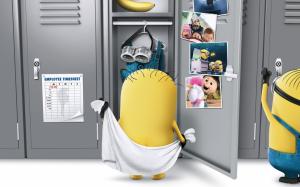 Minion After Shower wallpaper thumb