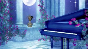 Piano By Moonlight wallpaper thumb