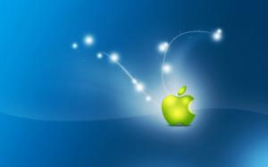 Artistic Apple Logo wallpaper thumb