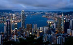 Hong Kong City View wallpaper thumb