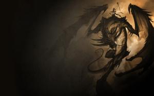 Dragon Art Design - evil dragon wallpaper thumb