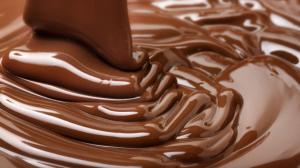 Chocolate Melted  Wide HD Background wallpaper thumb