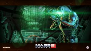 Mass Effect Green HD wallpaper thumb