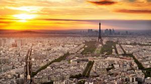 City, Cityscape, France, Paris, Eiffel Tower, Sunset wallpaper thumb
