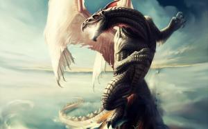 Amaing Dragon HD wallpaper thumb