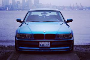 bmw, e38, tuning, car, front bumper wallpaper thumb