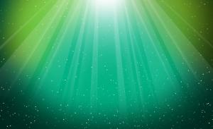 Sun Rays, Dots, Green wallpaper thumb
