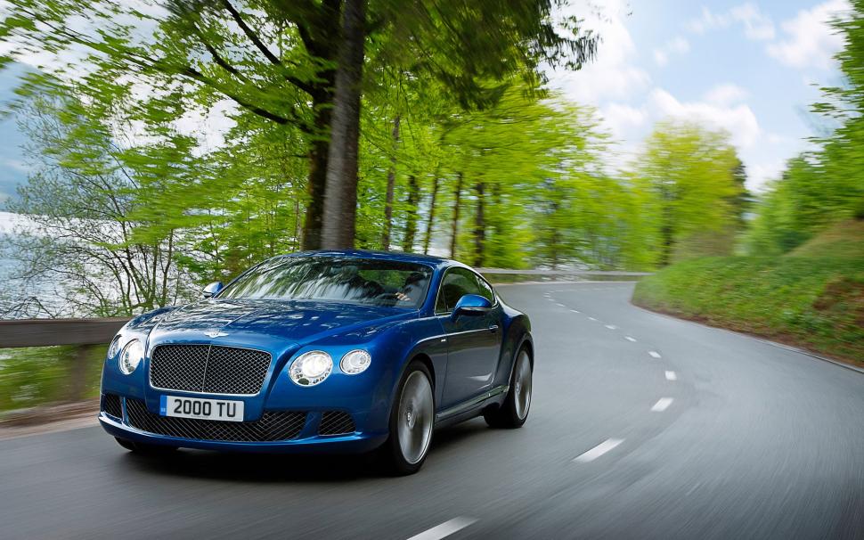 Blue Bentley Continental GT wallpaper,Bentley GT HD wallpaper,2880x1800 wallpaper