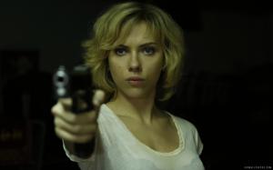 Scarlett Johansson as Lucy wallpaper thumb