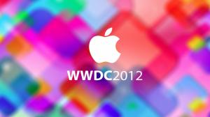 Colorful background Apple Logo wallpaper thumb