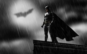 Batman, Movie, Superhero, Rain wallpaper thumb