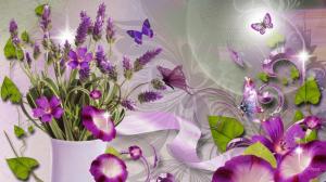 Lavender Lovely wallpaper thumb