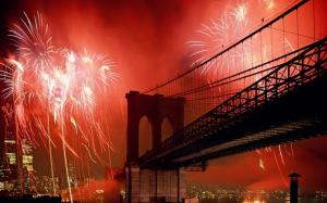 New York City Brooklyn Bridge HD wallpaper thumb