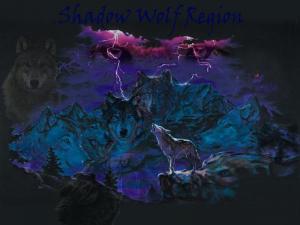 shadows of the wolf spirit dark Spirits wolves HD wallpaper thumb