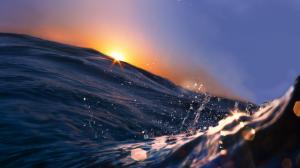 Waves, Sun, Sea, Water wallpaper thumb