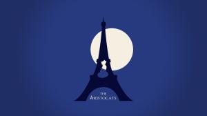 The Aristocats Eiffel Tower Night Moon Disney HD wallpaper thumb