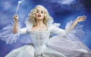 Helena Bonham Carter as Fairy Godmother in Cinderella Movie wallpaper thumb