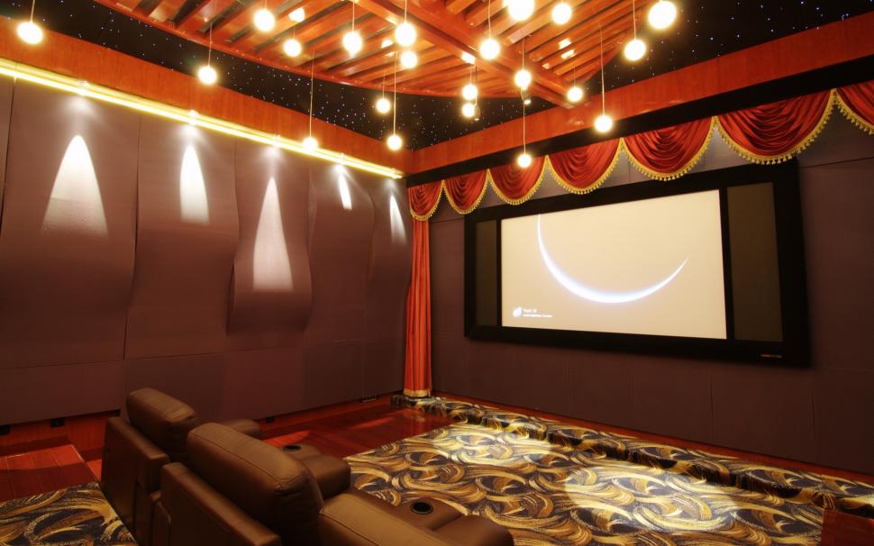 Home Theater Chairs Room Lights HD wallpaper,architecture HD wallpaper,lights HD wallpaper,room HD wallpaper,home HD wallpaper,chairs HD wallpaper,theater HD wallpaper,1920x1200 wallpaper