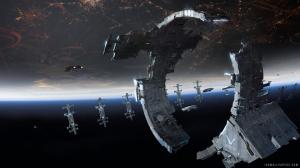 Dreadnought Space Station wallpaper thumb