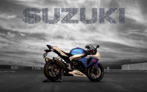 Suzuki GSX-R, Suzuki, Logo, Motorcycle wallpaper thumb