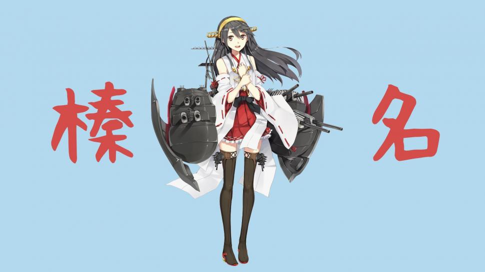 Haruna, KanColle, Anime Girls wallpaper,haruna HD wallpaper,kancolle HD wallpaper,anime girls HD wallpaper,1920x1080 wallpaper