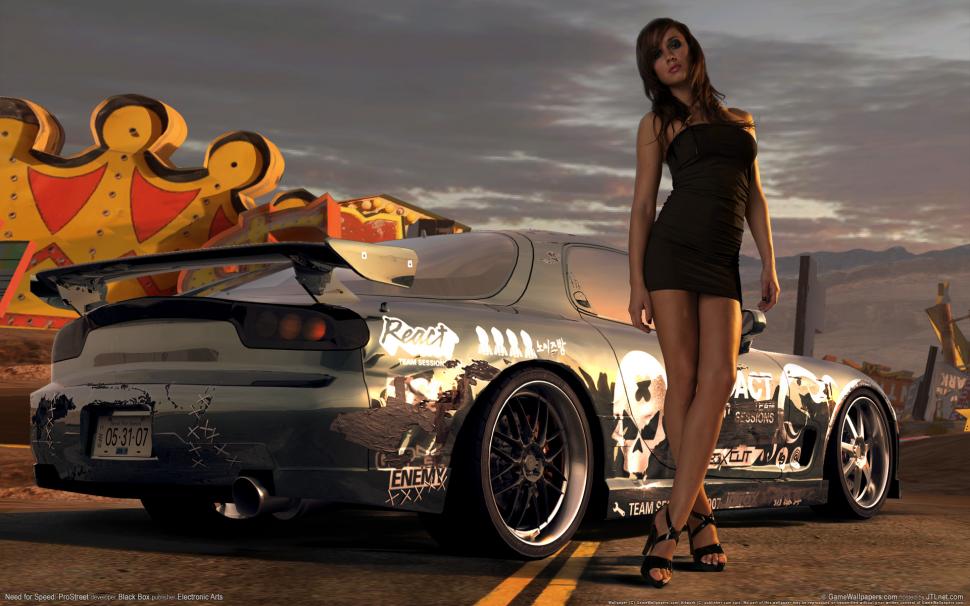 Need for Speed Prostreet GirlRelated Car Wallpapers wallpaper,need HD wallpaper,speed HD wallpaper,prostreet HD wallpaper,girl HD wallpaper,1920x1200 wallpaper