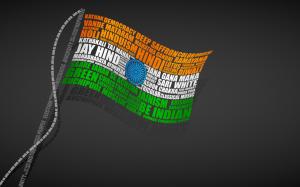Indian Flag Creative wallpaper thumb