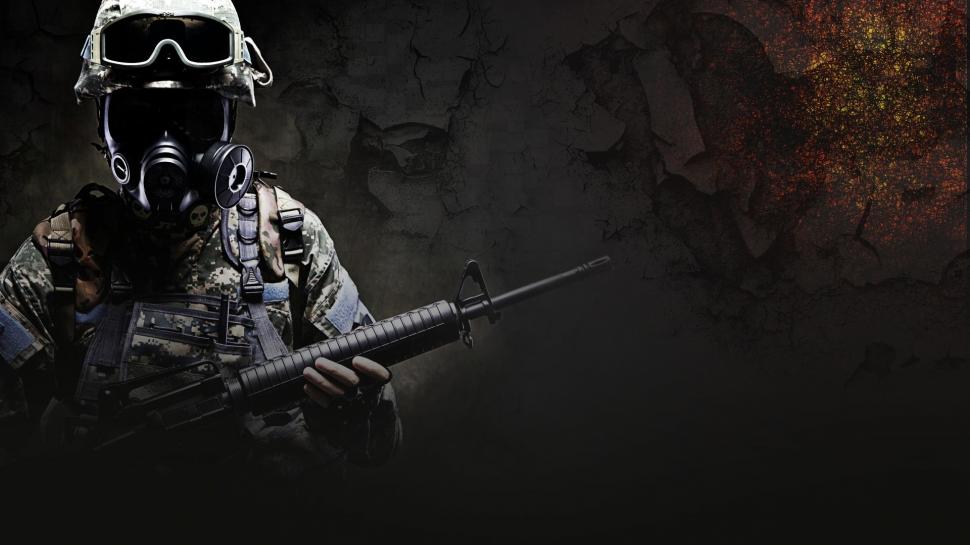 CS: GO, soldier wallpaper, games