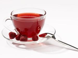 a cup of tea plate rasperry Spoon HD wallpaper thumb